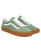 Vans Унисекс кецове Old Skool - естествена кожа - зелени