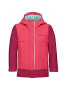 Vaude Детско софтшел яке за дъжд червено - полиестер - 122 СМ