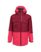 Vaude Детско яке Snow Cup 3в1 - червено - полиестер