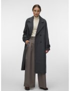 Vero Moda Двуредно палто с вълна