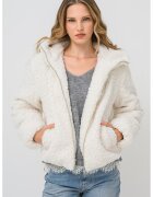 Vero Moda Късо плюшено яке Mischa