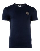 Versace Домашна тениска с овално деколте и лого