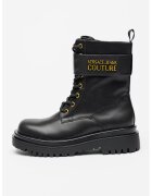 Versace Jeans Couture Боти от еко кожа с лого