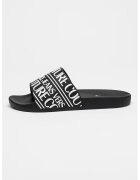Versace Jeans Couture Чехли с лого - Черен/Бял