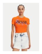Versace Jeans Couture Дамска тениска - Оранжева