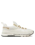 Versace Jeans Couture Дамски спортни обувки - 77VA3SAB - бял/златист - текстил