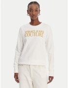 Versace Jeans Couture Дамски суичър - - памук - дълги ръкави - класическа кройка