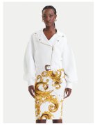Versace Jeans Couture Дамско яке - ежедневно - бяло - вискоза/лен