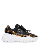 Versace Jeans Couture Маратонки 79VA3SC7 ZSC80 G89 - черно/златисто - текстил