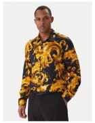 Versace Jeans Couture Мъжка риза - Черен/Жълт