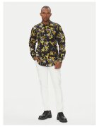 Versace Jeans Couture Мъжка риза черна - с десен