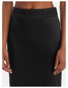 Versace Jeans Couture Пола молив - черна - от вискоза - с цип