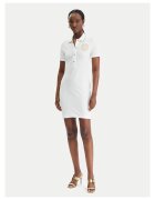 Versace Jeans Couture Рокля памук - бяла