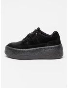 VIC MATIE Велурени спортни обувки Scarpa с равна платформа