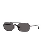 VOGUE EYEWEAR Шестоъгълни слънчеви очила с поляризация