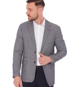 W Wegener Мъжко сако Jacket Nelson 5646 сиво