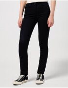 Wrangler Дамски блузи slim - черни - памук