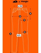 Wrangler Дамски дънки 112362671 - Памук