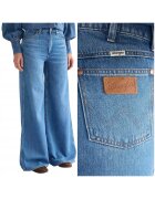 Wrangler Дамски дънки Canyon с висока талия - сини - памук