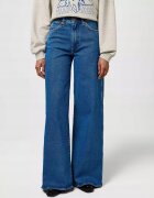 Wrangler Дамски дънки Canyon - висока талия - разкроена кройка - - памук