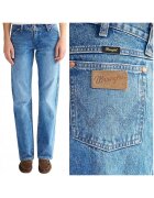 Wrangler Дамски дънки Cowboy сини памучни