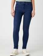 Wrangler Дамски дънки - High Skinny - Skinny Fit - Висока талия - 5 джоба - Цип - Дълги - Памук -