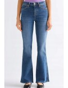 Wrangler Дамски дънки Montana Flare - - Памук