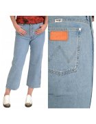 Wrangler Дамски дънки - Ретро къси дънки тип „бойфренд“ - 10882-84 - Памук - Къси - Стандартна кройка - Дънки - W27-L32 US - Сини