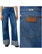 Wrangler Дамски дънки с маншети - памук