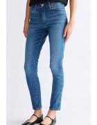 Wrangler Дамски дънки Sienna - вталени - средна талия - - памук