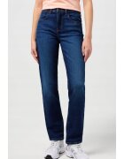 Wrangler Дамски дънки Straight Dark Wash - - памук