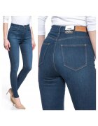 Wrangler Дамски дънки - Super High Skinny - Памук - Дълги - Petite - Деним - 65487