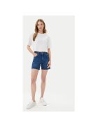 Wrangler Дамски шорти 112366267 - Дънкови - Памук/Еластан -
