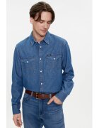 Wrangler Мъжка риза - 594145 - синя - памук