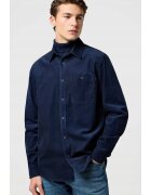 Wrangler Мъжка риза - стандартна кройка - тъмносиня - памук