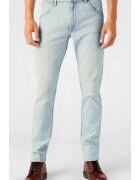 Wrangler Мъжки дънки - 11Mwz Slim - - памук - втален силует