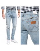Wrangler Мъжки дънки - 35614-138 - Larston - Памук - Дълги - Мъжки - Slim fit - W31-L34 US - Сини