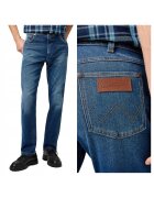 Wrangler Мъжки дънки - Greensboro - Права кройка - Средна талия - 5 джоба - Цип - Дълги - Памук - W30-L34 US