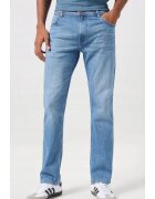 Wrangler Мъжки дънки Greensboro - стандартна кройка - сини - еластични - от памук