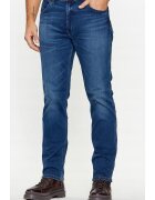 Wrangler Мъжки дънки Greensboro - тъмносини - от памук