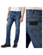 Wrangler Мъжки дънки - Horizon - Права кройка - Средна талия - Цип - Дълги - 5 джоба - Памук - Еластан -
