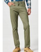 Wrangler Мъжки дънки Larston - памук/еластан - зелени