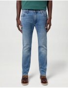 Wrangler Мъжки дънки - Larston - Slim Fit - Ниска талия - 5 джоба - Цип - Дълги - Памук - W30-L34 US