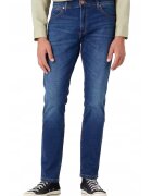 Wrangler Мъжки дънки Larston - стеснен силует - тъмносин