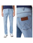 Wrangler Мъжки дънки - Regular Fit - Прав крачол - Средна талия - Цип - Дълги - 5 джоба - Памук -