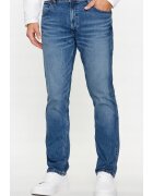 Wrangler Мъжки дънки regular straight - сини - памук