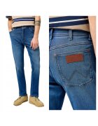 Wrangler Мъжки дънки - River - Кройка - Средна талия - 5 джоба - Цип - Дълги - Памук