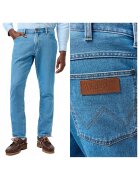 Wrangler Мъжки дънки River - висока талия - памук - - W33-L30 САЩ