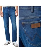 Wrangler Мъжки дънки River W31 L32 - тъмносини - стеснен силует