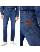 Wrangler Мъжки дънки River W31 L32 - тъмносини - стеснена кройка - повишена еластичност